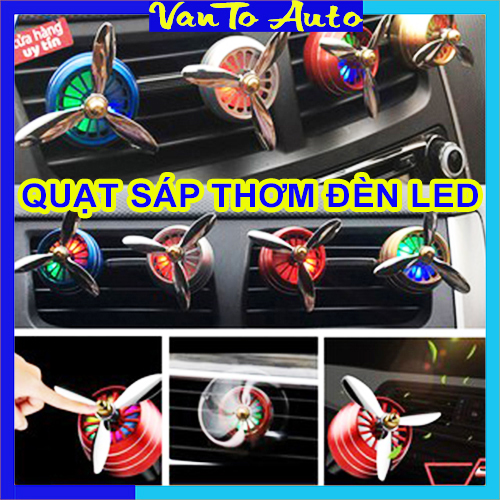 Quạt sáp thơm ô tô gắn cửa gió điều hòa