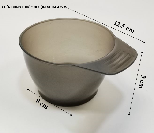 Chén đựng thuốc nhuộm nhựa dẻo ABS