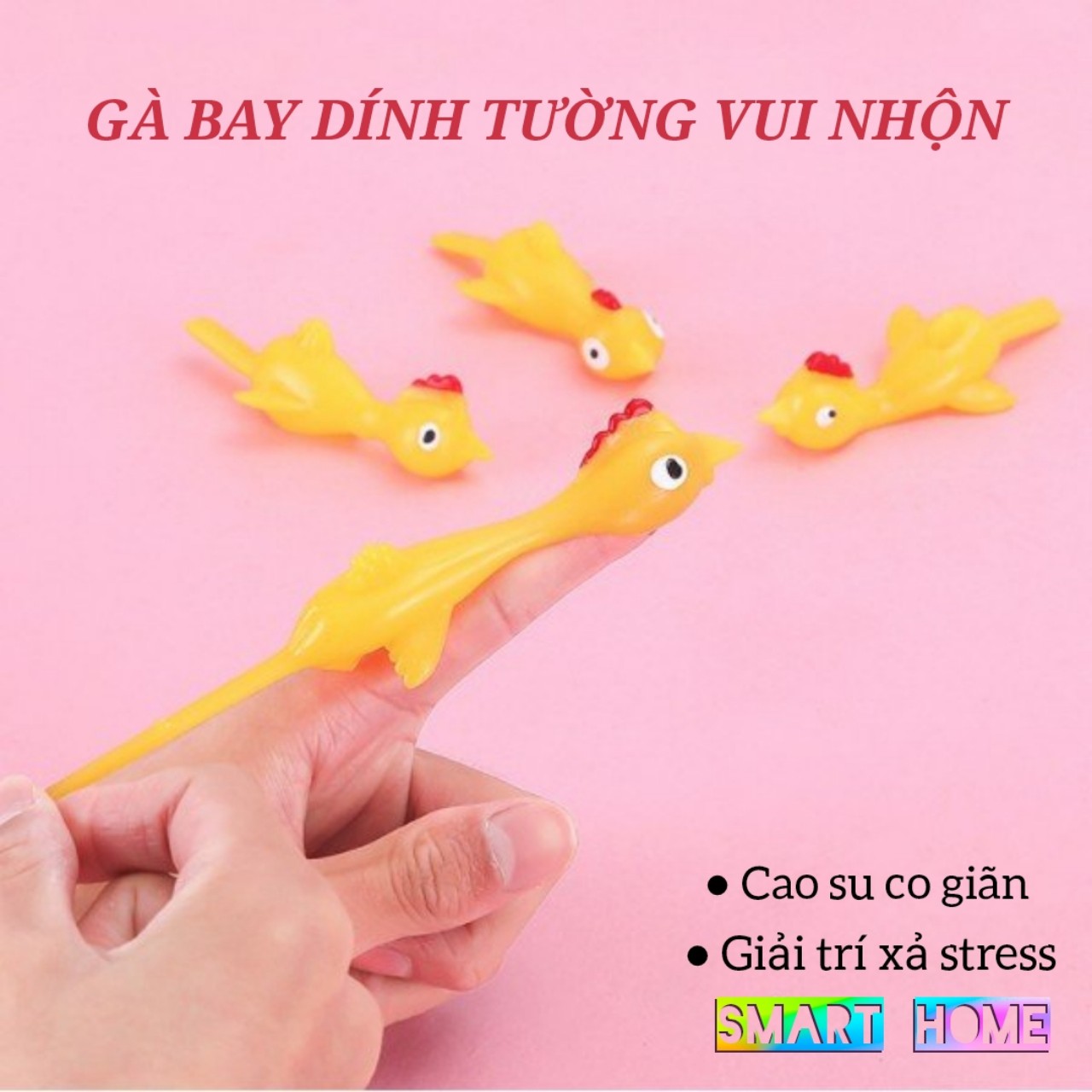 Gà bay dính tường , đồ chơi gà bay vui nhộn