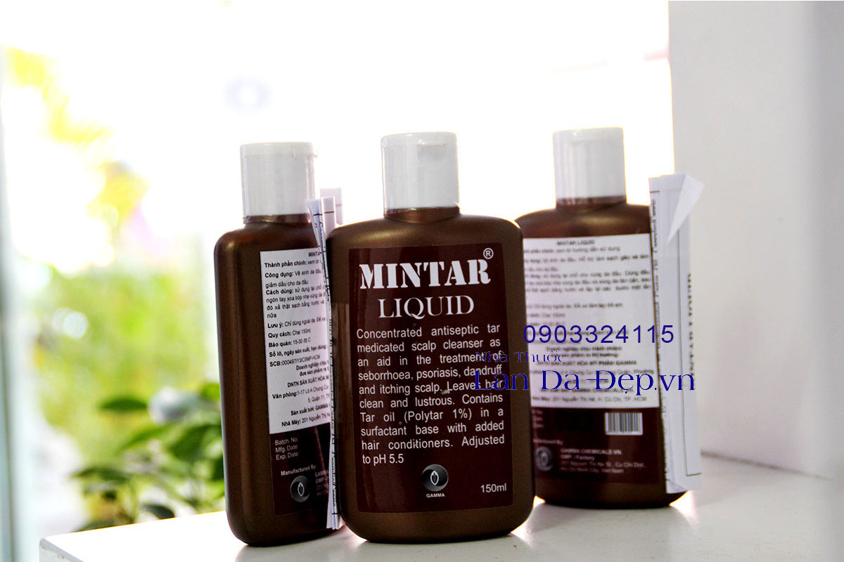 Mintar liquid - dầu gội giảm nấm