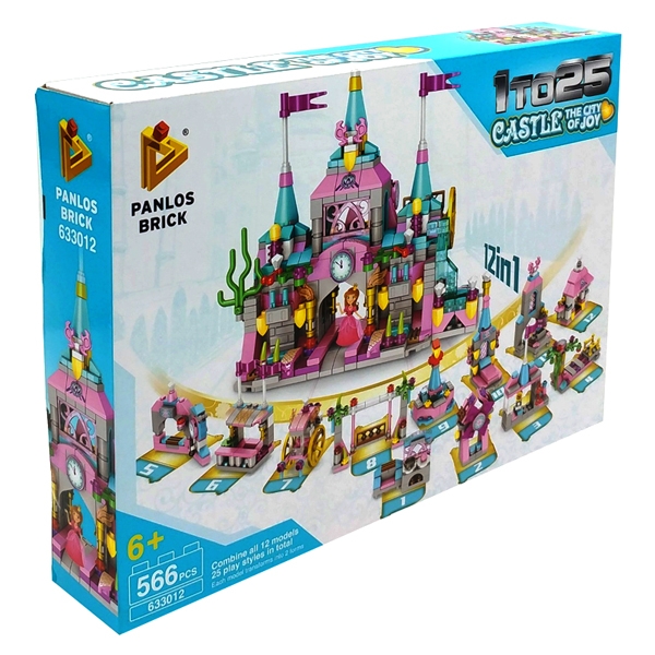 Bộ lắp ráp 12 trong 1 panlos brick - 633012