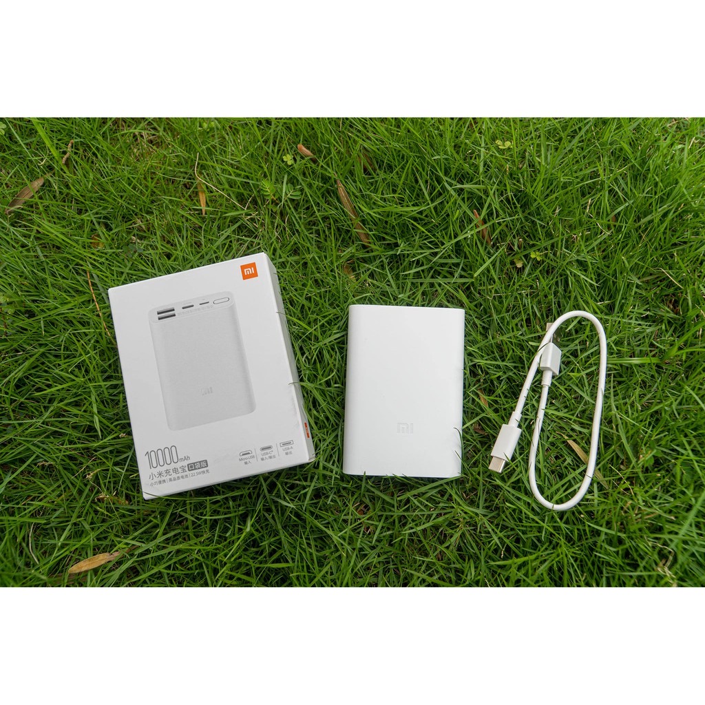 Pin sạc dự phòng 10000mah xiaomi pocket pb1022zm sạc nhanh cho iphone