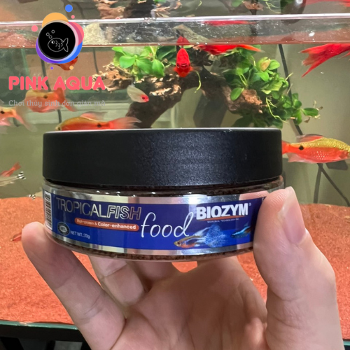 Biozym Tropical Fish Food (Hạt) - Thức ăn kích size và kích màu cá cao cấp dạng hạt mịn (Hàng chính hãng)
