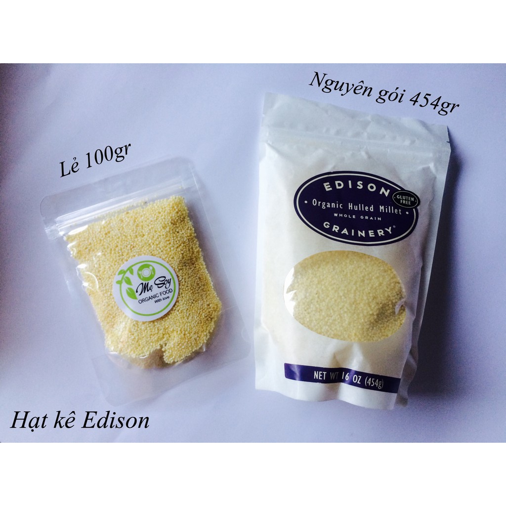 Hạt kê hữu cơ Edison cho bé ăn dặm-nguyên gói 454g, sản phẩm đa dạng, cam kết đúng như mô tả, đảm bảo chất lượng cho sản phẩm và an toàn cho sức khỏe người sử dụng
