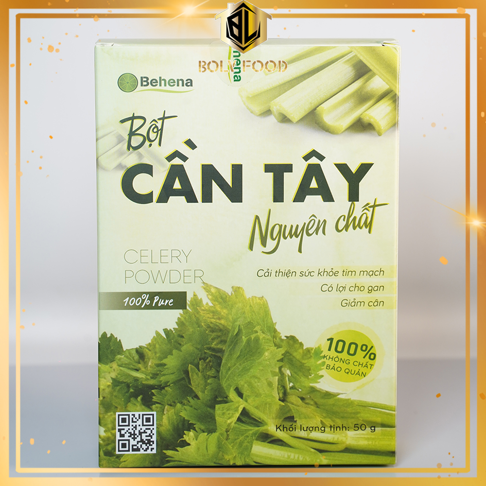 Bột cần tây giảm cân - Bột cần tây nguyên chất Behena hộp 50g