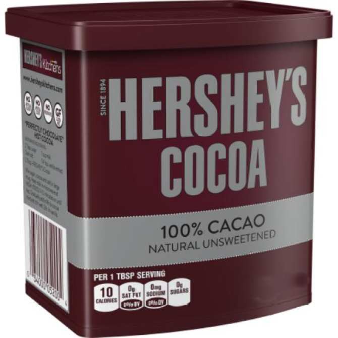 Bột Cacao nguyên chất hiệu Hershey’s Cocoa Powder nguyên chất – Hộp 453g