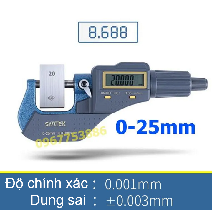 thước panme điện tử chính xác