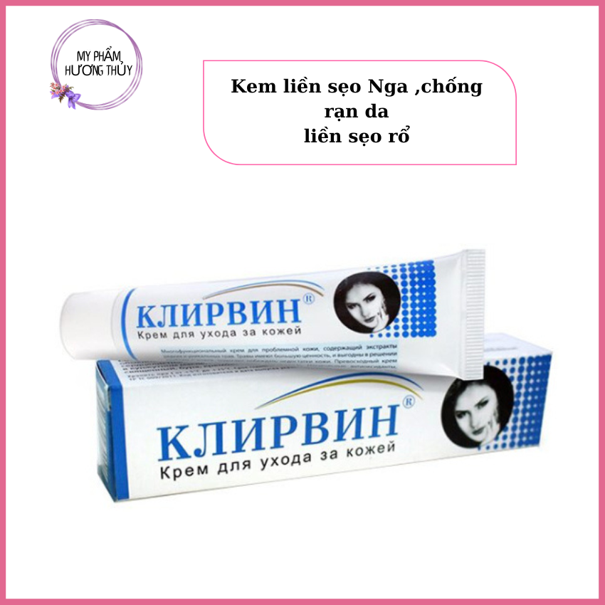 Kem mờ sẹo,rạng da nga Klirvin 25g