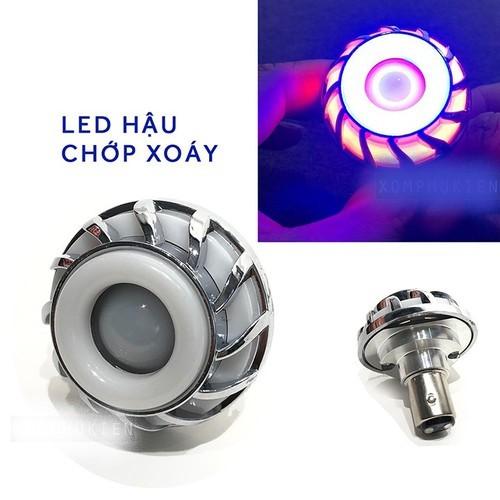 ĐÈN LED HẬU STOP CHỚP NHÁY BI CẦU NGŨ SẮC CỰC ĐẸP , ĐÈN HẬU XE MÁY , ĐÈN HẬU CHỚP NHÁY XE MÁY CỰC ĐẸP , PHỤ TÙNG XE MÁY , PHỤ KIỆN XE MÁY