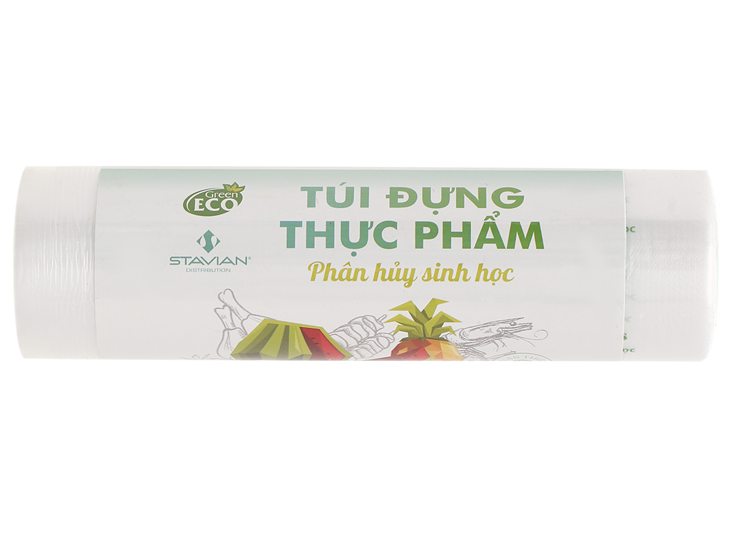 Cuộn túi đựng thực phẩm GREEN ECO THSH 17*28*200 Cái/cuộn