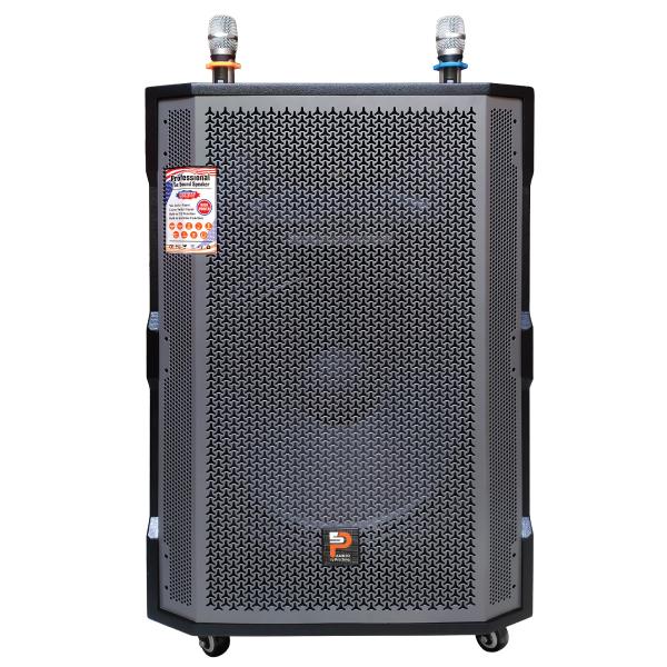 Loa kéo karaoke gia đình prosing w-18c tặng 2 micro cao cấp - hàng chính hãng