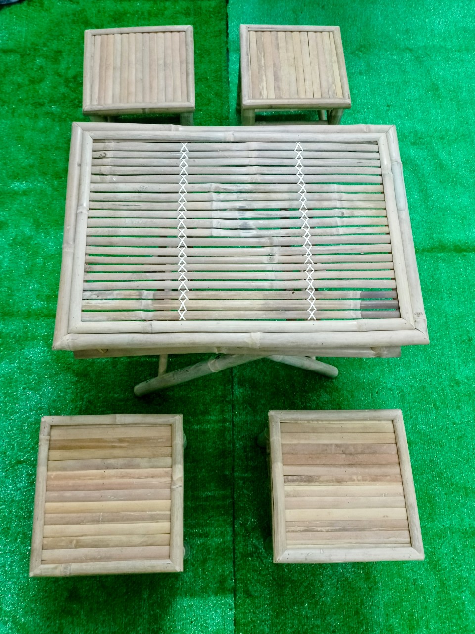 Bàn ghế tre uống trà cà, .Bộ ghế đôn quán bún đậu mắm tôm ,Bàn ghế quán cà phê