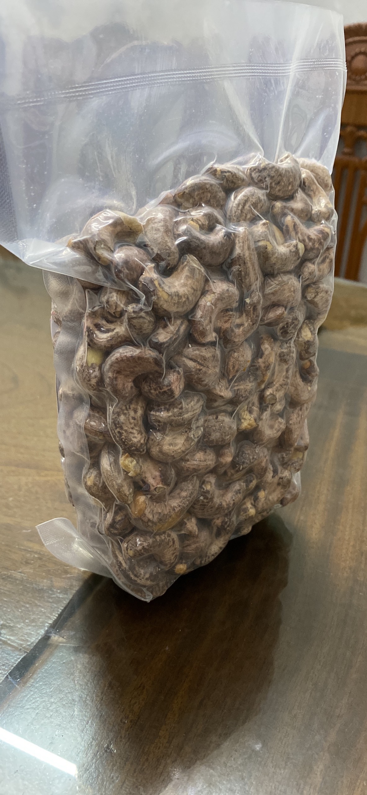Hạt điều vỏ lụa loại 1 - gói 500gr