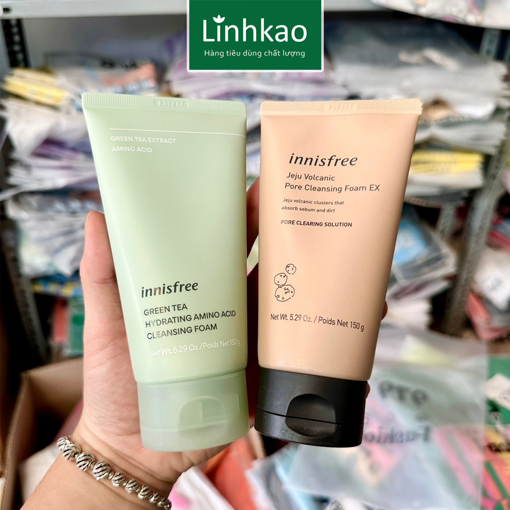 Sữa rửa mặt tro núi lửa Innisfree 150ml