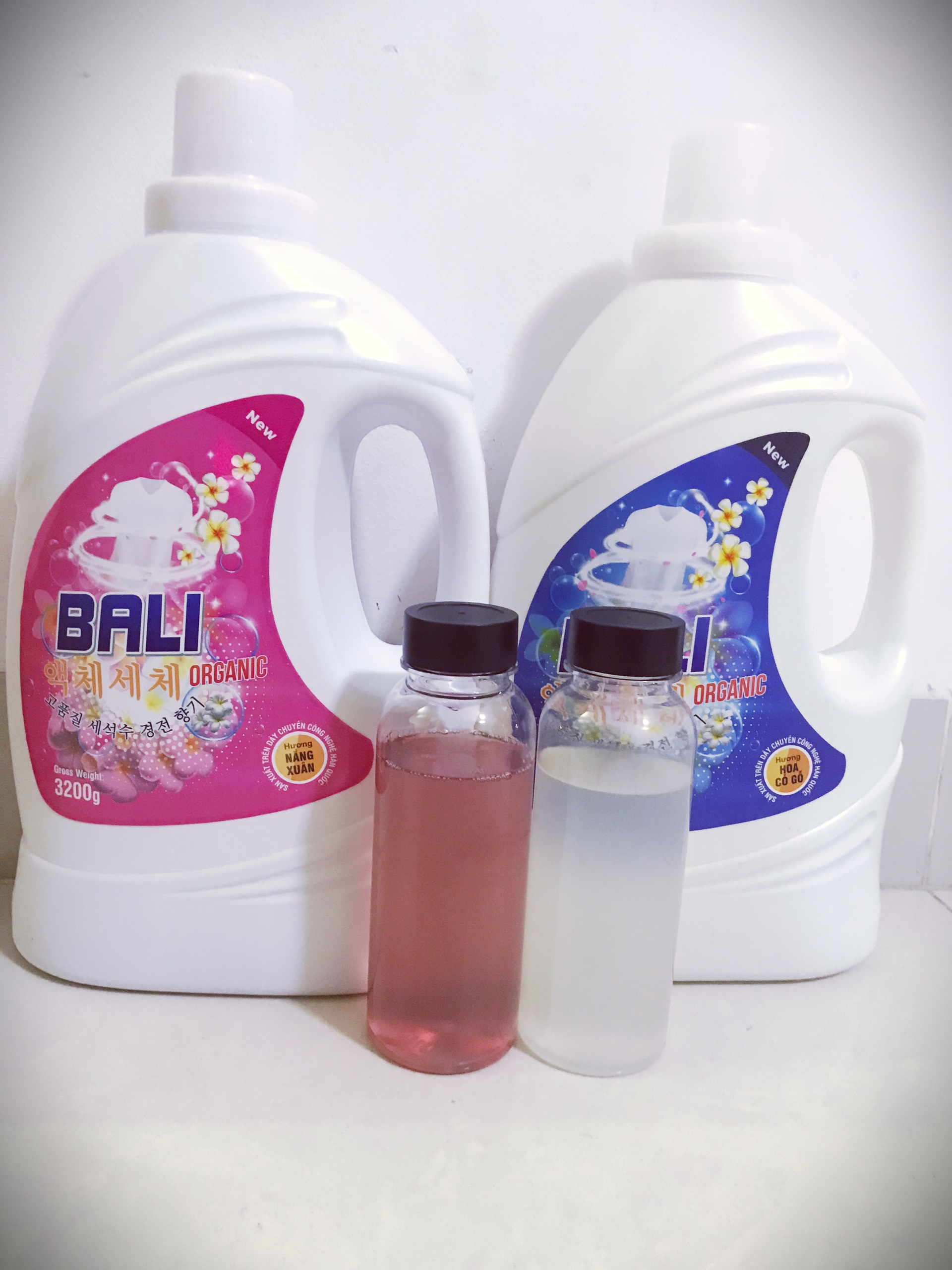 Nước giặt Hàn Quốc đậm đặc 2in1 BALI ORGANIC - Sản phẩm trải nghiệm 300gr/chai