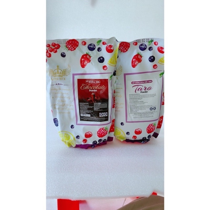 HOT SALE Bột Trà Sữa ( Khoai Môn-Socola) King Túi 100g