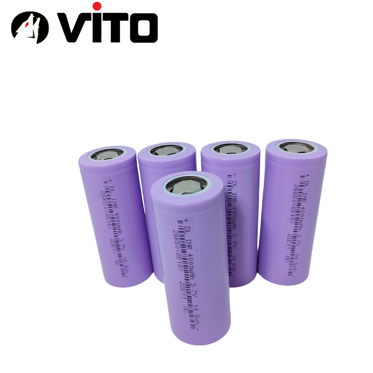 Cell pin 26650 dung lượng 4000mah 5000mah 5500mah 5c vito - hàng mới 100%