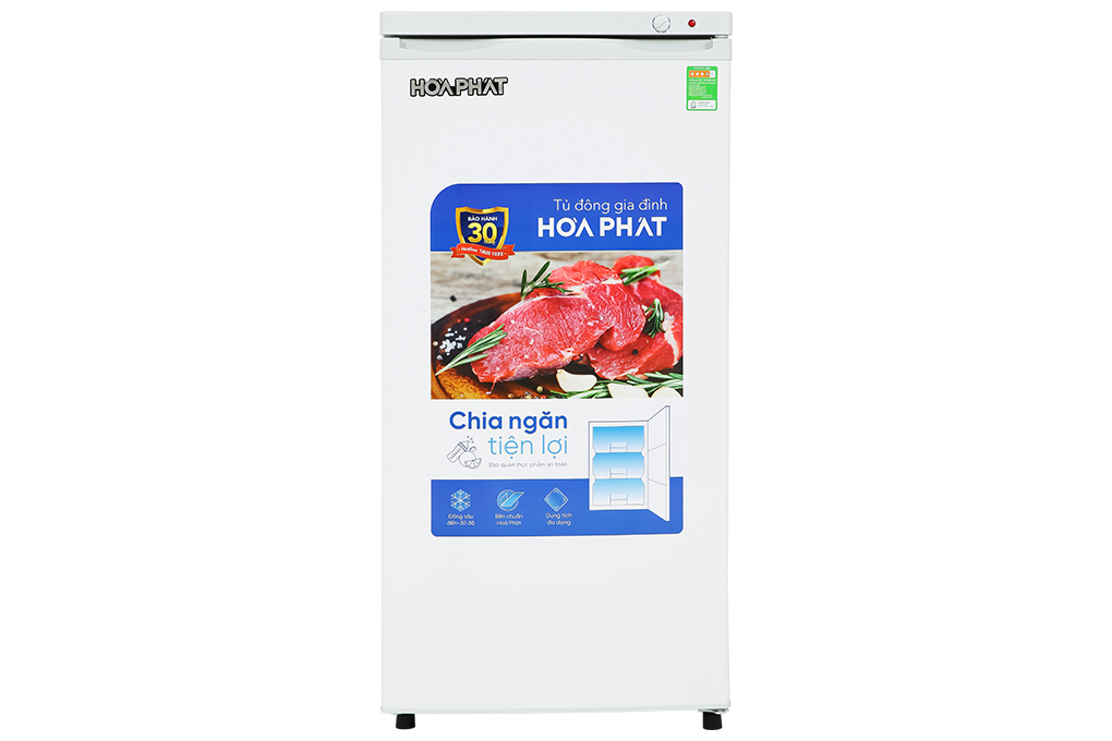 TỦ ĐÔNG ĐỨNG HÒA PHÁT 147 LÍT HPF UAH6147