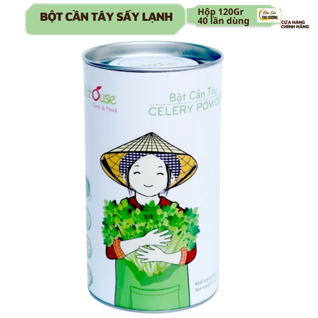  Bột cần tây sấy lạnh dalahouse - Giảm cân đẹp da ổn định huyết áp 