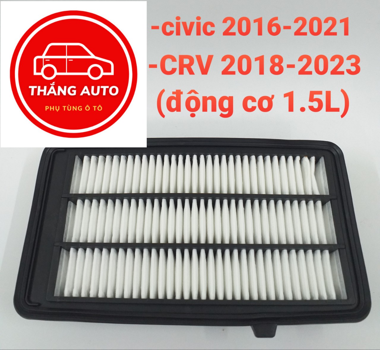 lọc gió động cơ Honda Civic 1.5L 2016-2021 CRV 1.5L 2017-2023, Mã