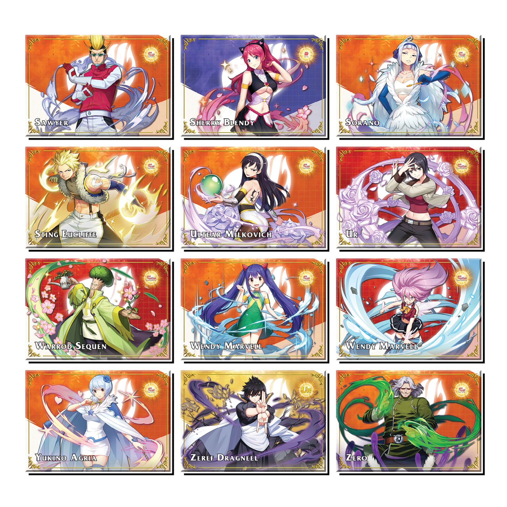 Thẻ bài fairy tail awakening - khổ 6.3 cm x 9 cm