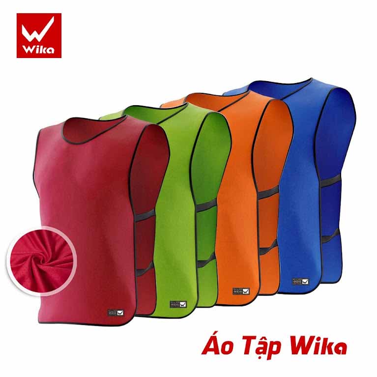 Áo tập bóng đá Wika Chính Hãng, Vải Mè Cao Cấp, áo tập huấn, áo team building, áo pitch