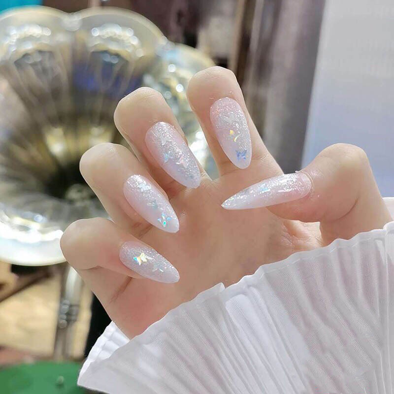 Móng thiết kế hoạ tiết bóng bẩy 🍊🍊🍊 A221