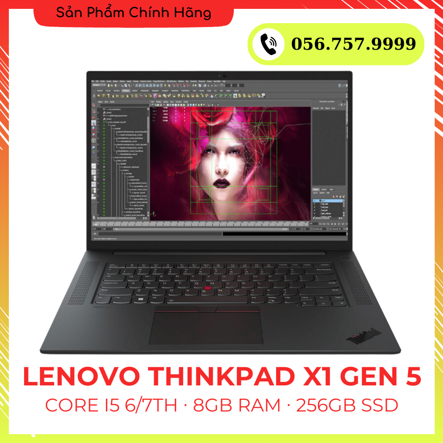 Laptop lenovo thinkpad x1 carbon gen 5- core i5- ram 8gb-ssd 256gb- 14 inch. mỏng nhẹ, mạnh mẽ. laptop văn phòng, học tập. bảo hành 12 tháng.