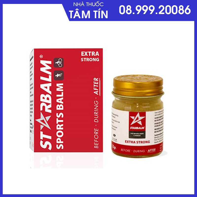 Cao đỏ starbalm -25 gram