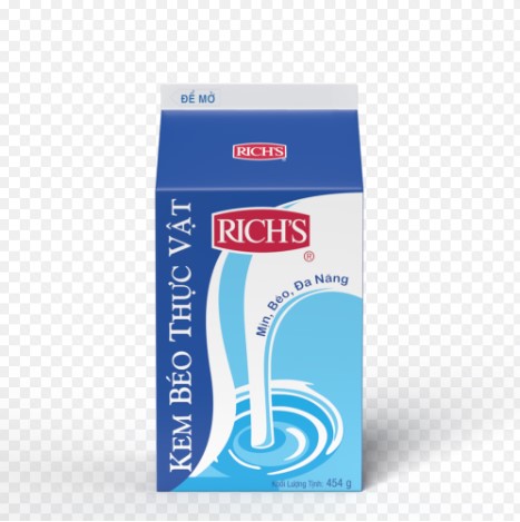 Kem béo thực vật Rich’s lùn 454g