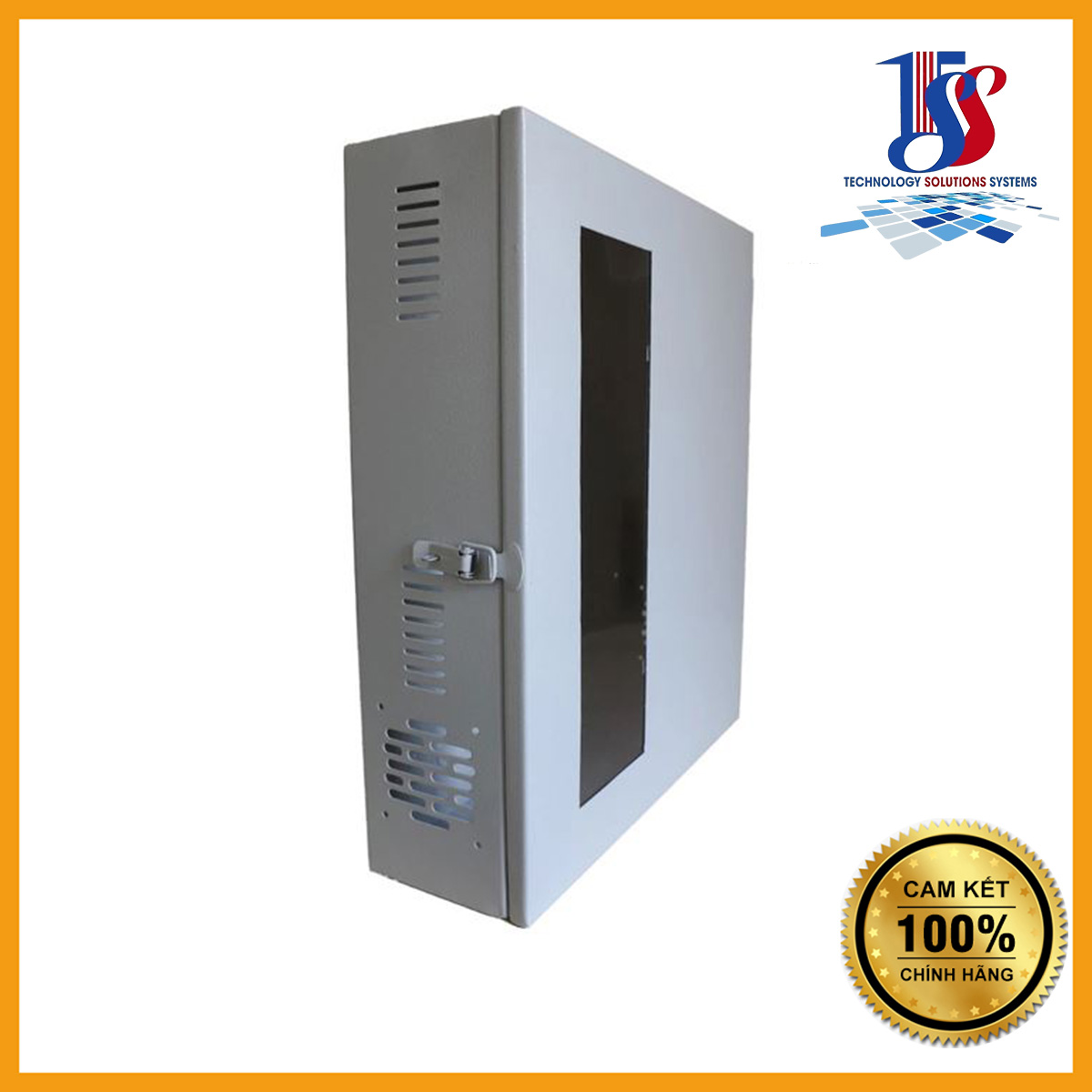 Tủ kỹ thuật T5 chuyên dùng cất switch và Đầu ghi camera DSS (mặt mica ) - bảo hành 6 tháng