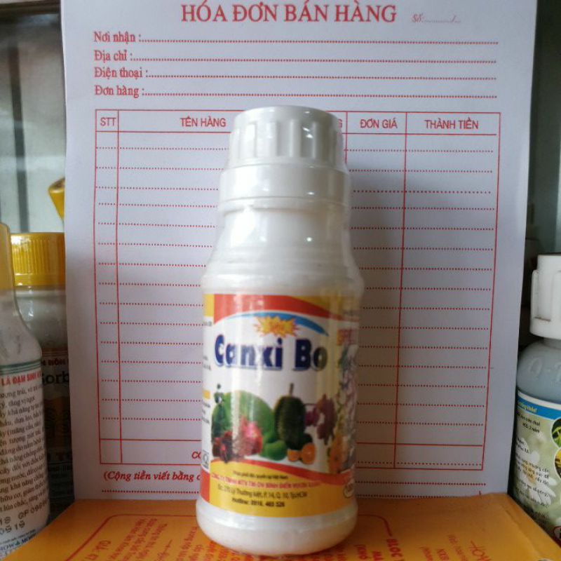 Canxi bo- phân vi lượng 100ml. phân bón cứng cây, phân bón lá