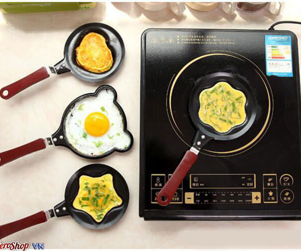 Chảo chiên trứng hình thú