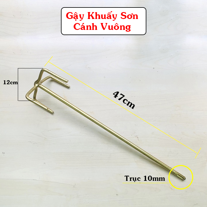 Gậy Khuấy Sơn. Cây Trộn Sơn Cao Cấp