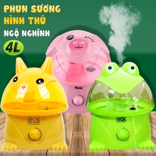 Máy phun xương tạo ẩm hình thú - thiết bị tạo độ ẩm không khí hình thú