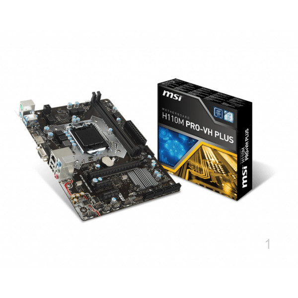 Mainboard msi h110m pro-vh plus - hàng chính hãng