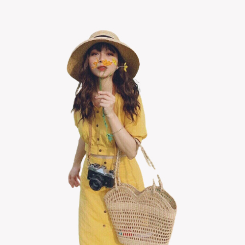 [HCM]Đầm Nữ Xòe Xếp Ly Tay Ngắn Dạo Phố Đi Chơi Thời Trang  Mới Đ0105