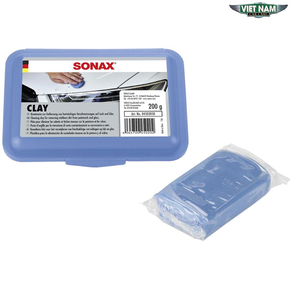 Đất sét chuyên dụng tẩy bụi sơn sonax clay 200g