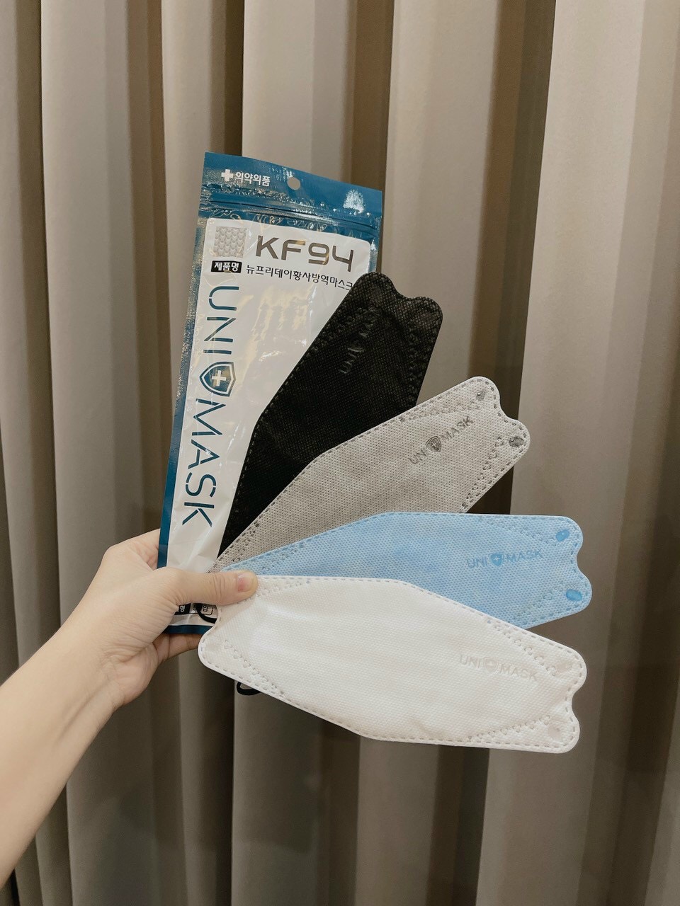 [Set 50 Chiếc] Khẩu trang 4 Lớp KF94 UNI MASK  Chống Bụi Mịn Và Kháng Khuẩn Hàng Cao Cấp
