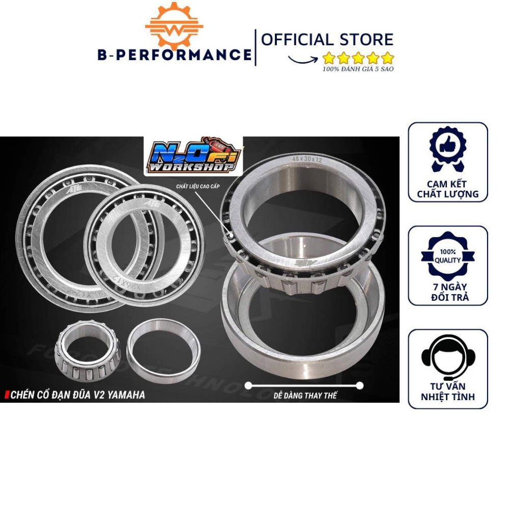 Chén cổ đạn đũa ate.v2 cho xe yamaha