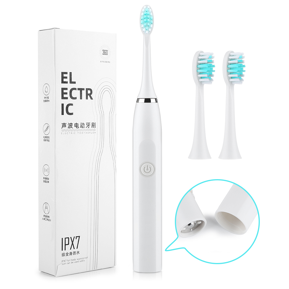 Hailicare Bàn chải đánh răng điện âm thông minh cầm tay Bàn chải đánh răng điện không thấm nước Bàn chải đánh răng làm trắng răng Chăm sóc răng miệng Chăm sóc răng miệng gia đình
