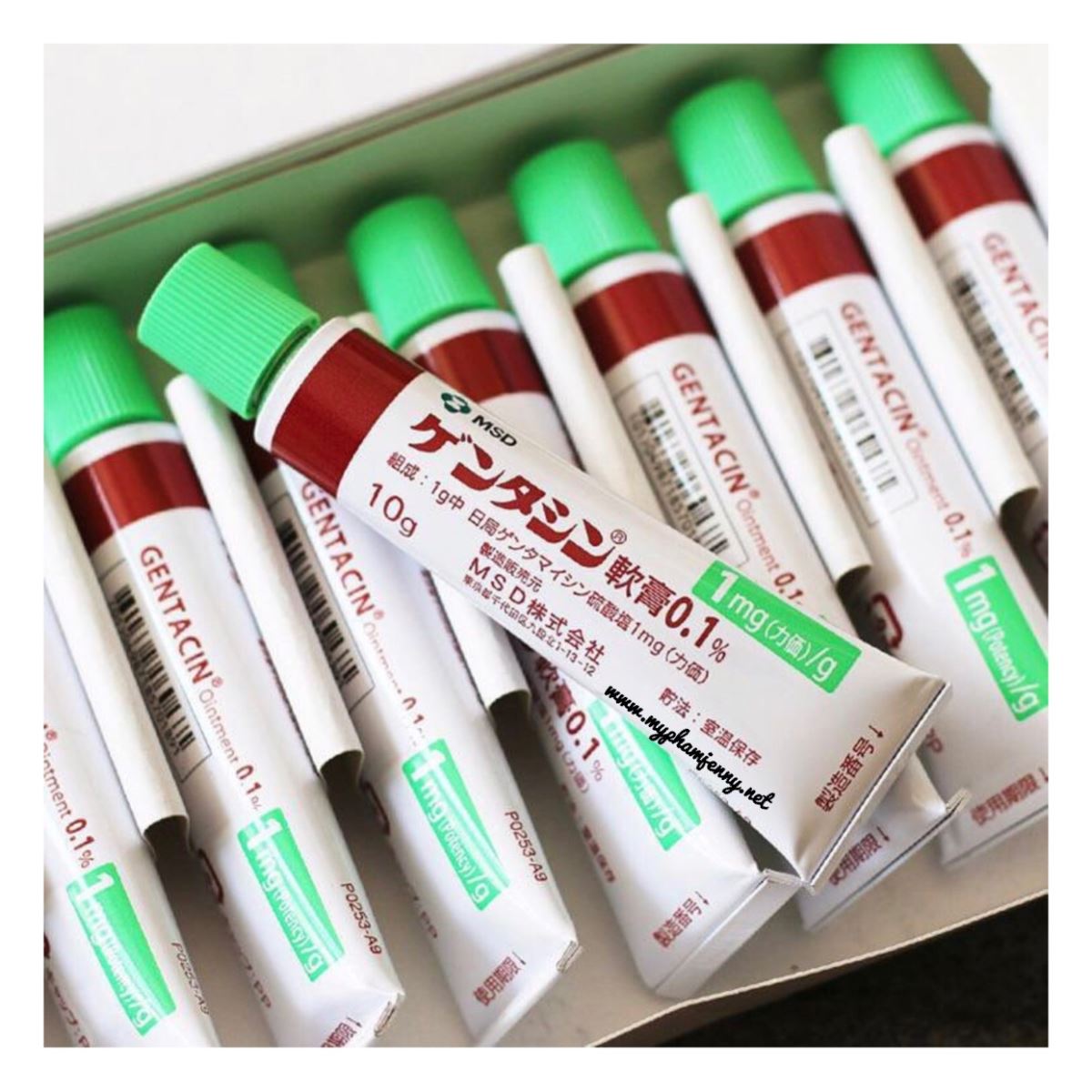 Kem Sẹo Nhật Bản Gentacin (10g) Xóa Sẹo Mờ sẹo thâm mụn Loại bỏ sẹo lồi - Kem ngừa sẹo Gentacin Nhật Bản - Kem sẹo Gentacin 10g Nội địa Nhật