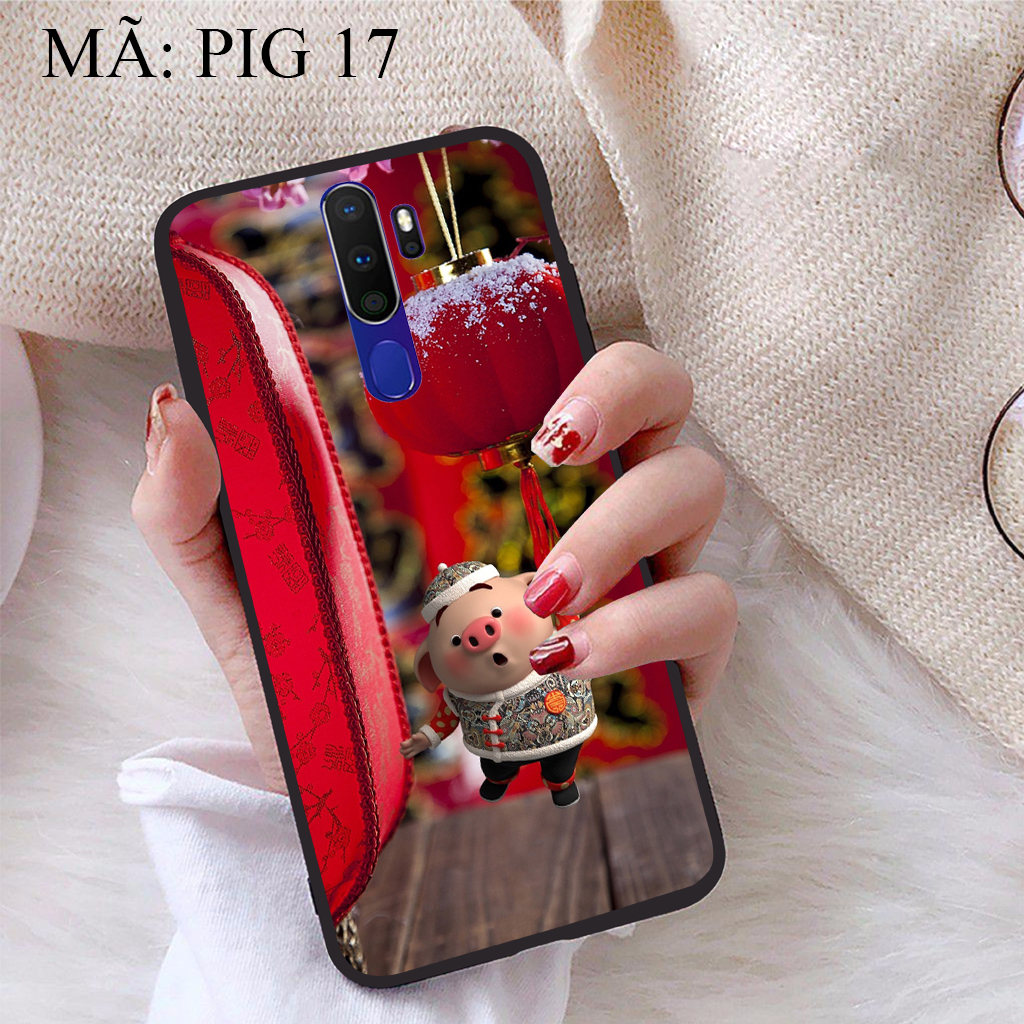 [HCM]Ốp lưng iCase dành cho Oppo A11 viền dẻo TPU BST Pig Cute - Các góc cạnh ôm sát bảo vệ an toàn cho điện thoại không biến dạng khi có lực bên ngoài tác động vào