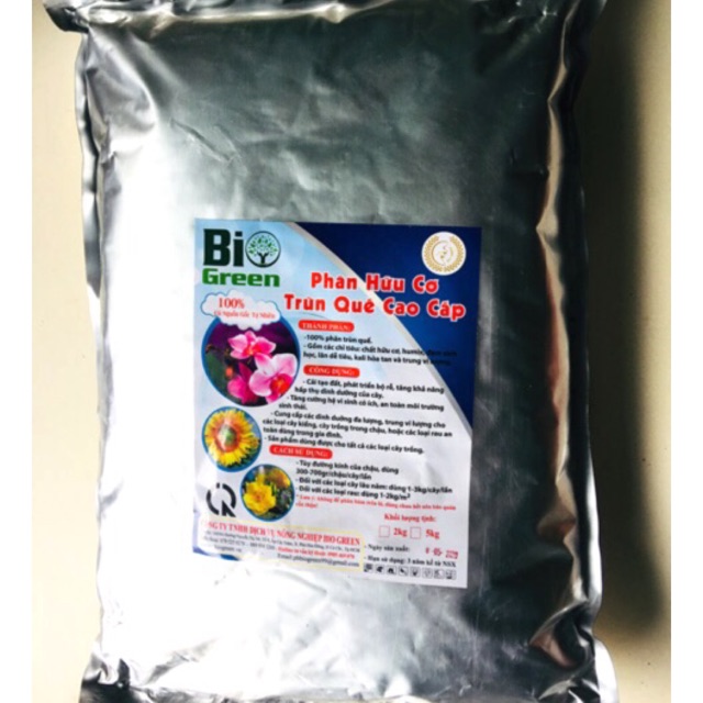 5Kg Phân Trùn Quế, Đất Trùn Quế Hữu Cơ Tiện Lợi, Không Mùi Hôi (Có Ấu Trùn Rất tốt cho cây trồng)