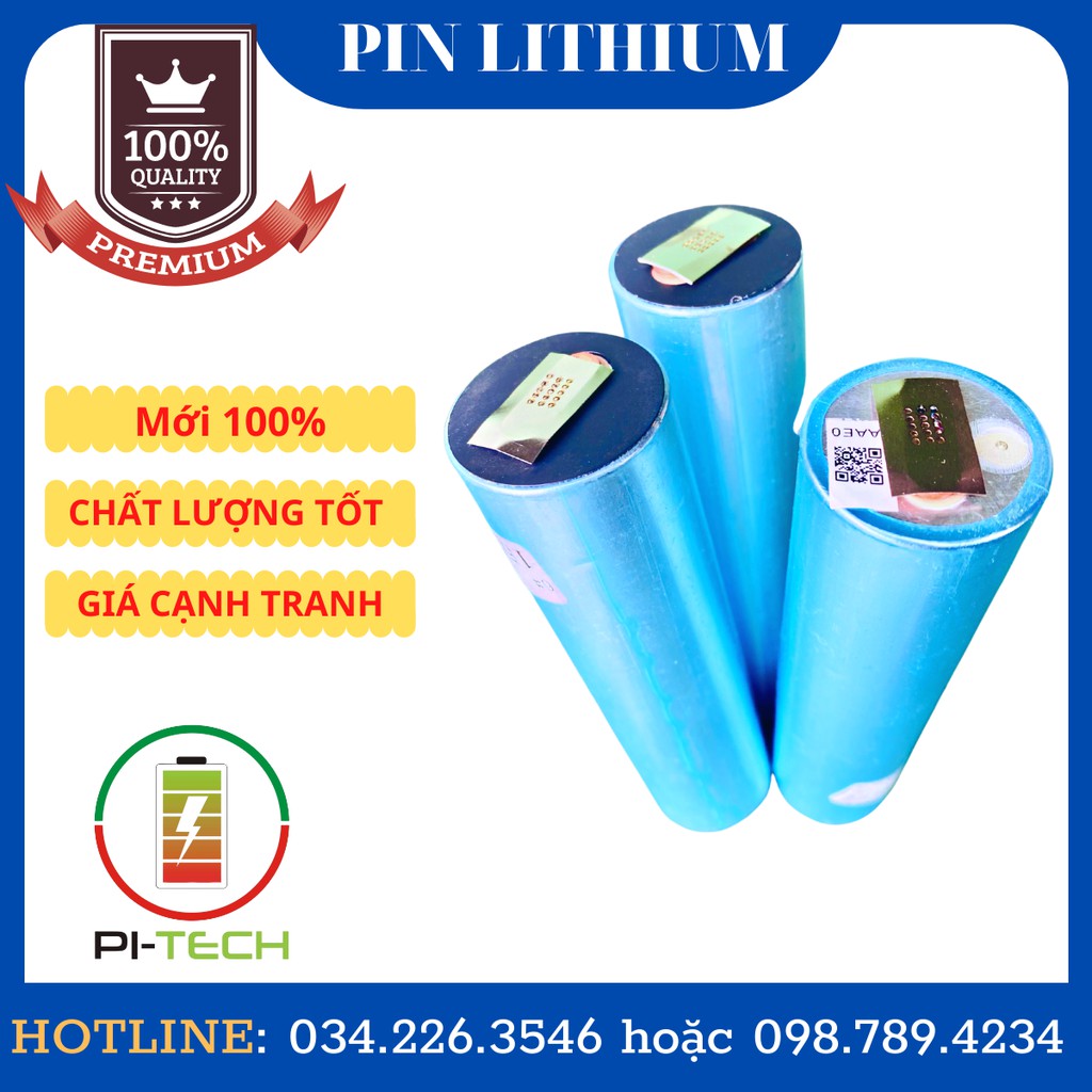 Pin lithium lifepo4 33140 15ah 3.2v kèm khung