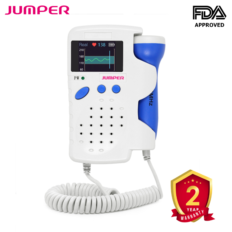 Máy đo tim thai, máy nghe tim thai tại nhà JUMPER JPD