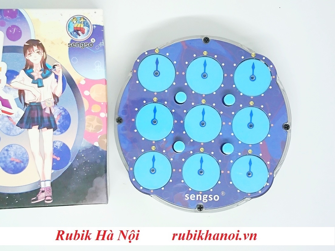 Rubik Clock Sengso Có Nam Châm Rất Tốt