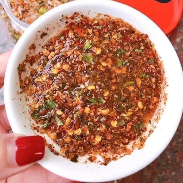 Chẩm chéo Tây Bắc đặc sản Sơn La thơm ngon hũ 200g, xưởng muối chẩm chéo tây bắc chuẩn vị loại nhiều mắc khén gia vị hạt dổi