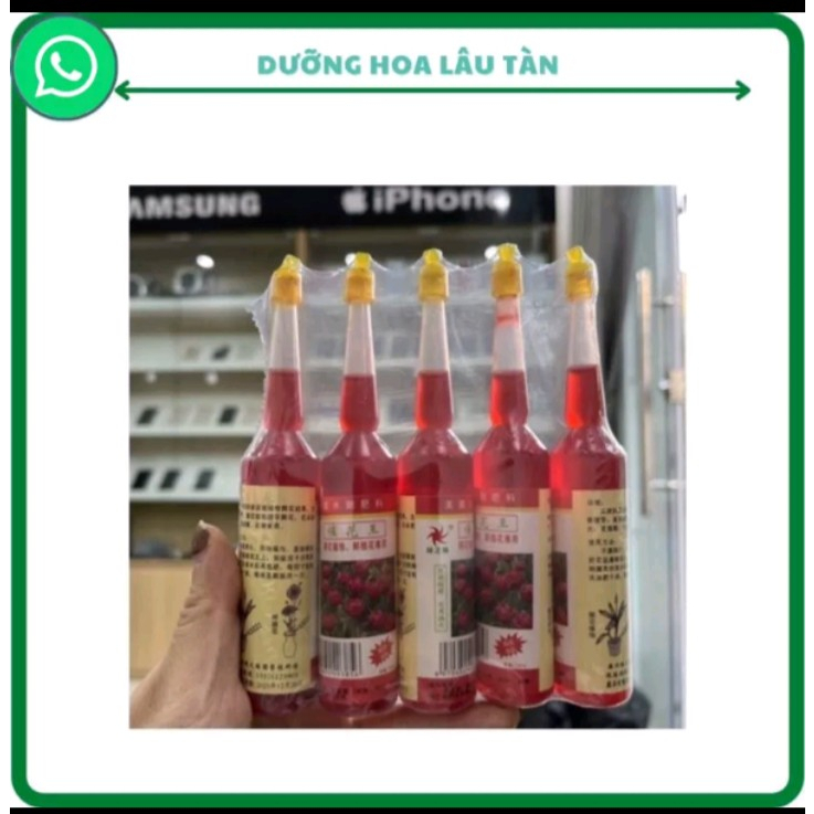 Dung dịch dưỡng hoa lâu tàn, kích nhanh ra hoa