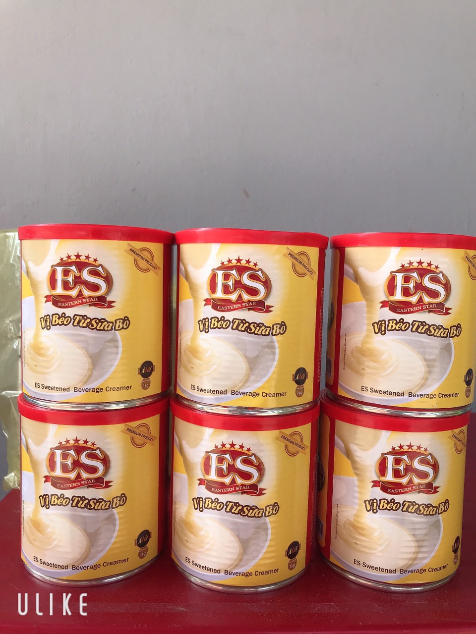 Hong thuy thai lan sữa đặc es sweetened creamer 1kg nắp đỏ